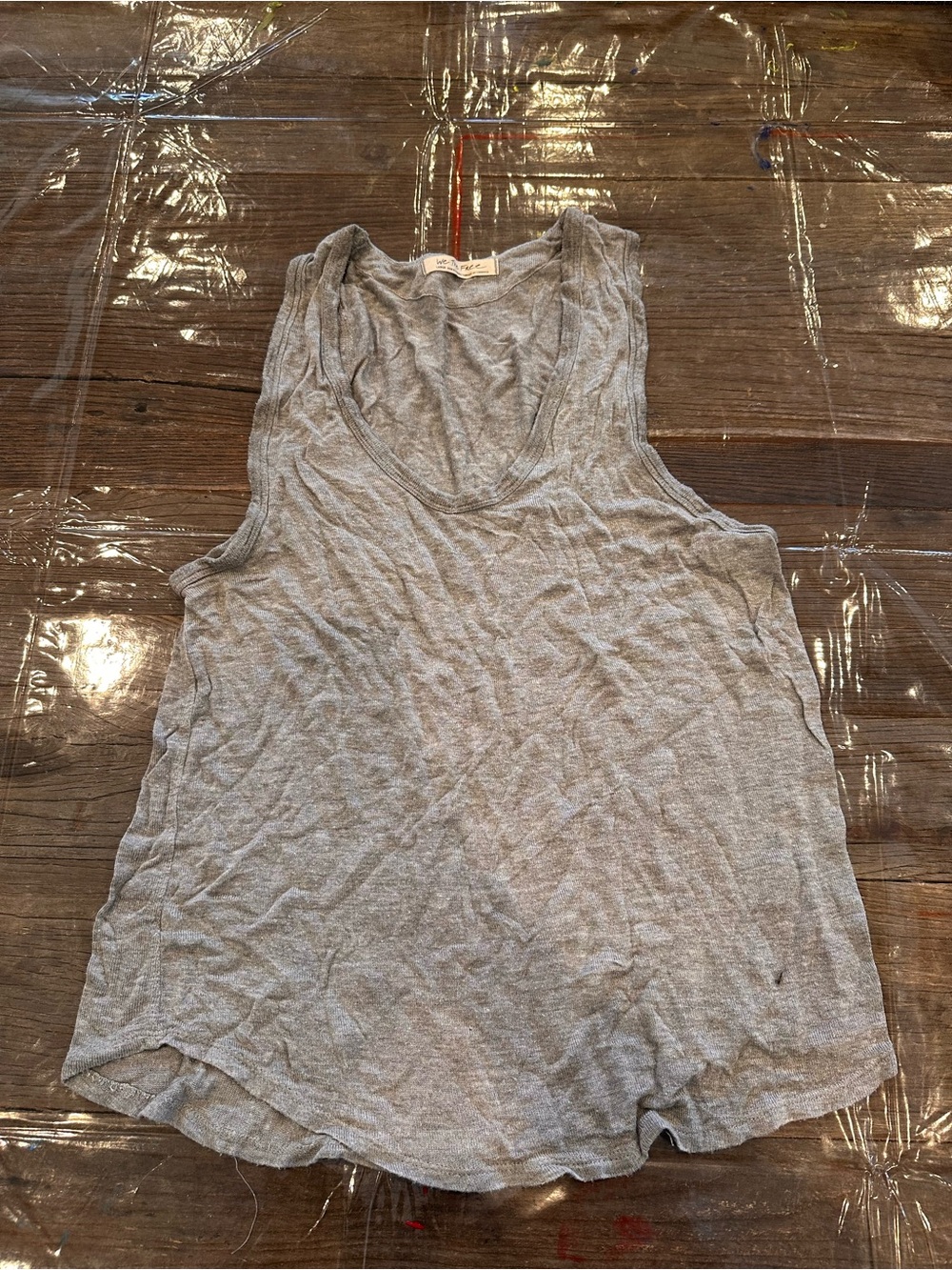 We The Free Women's Gray Tank Top